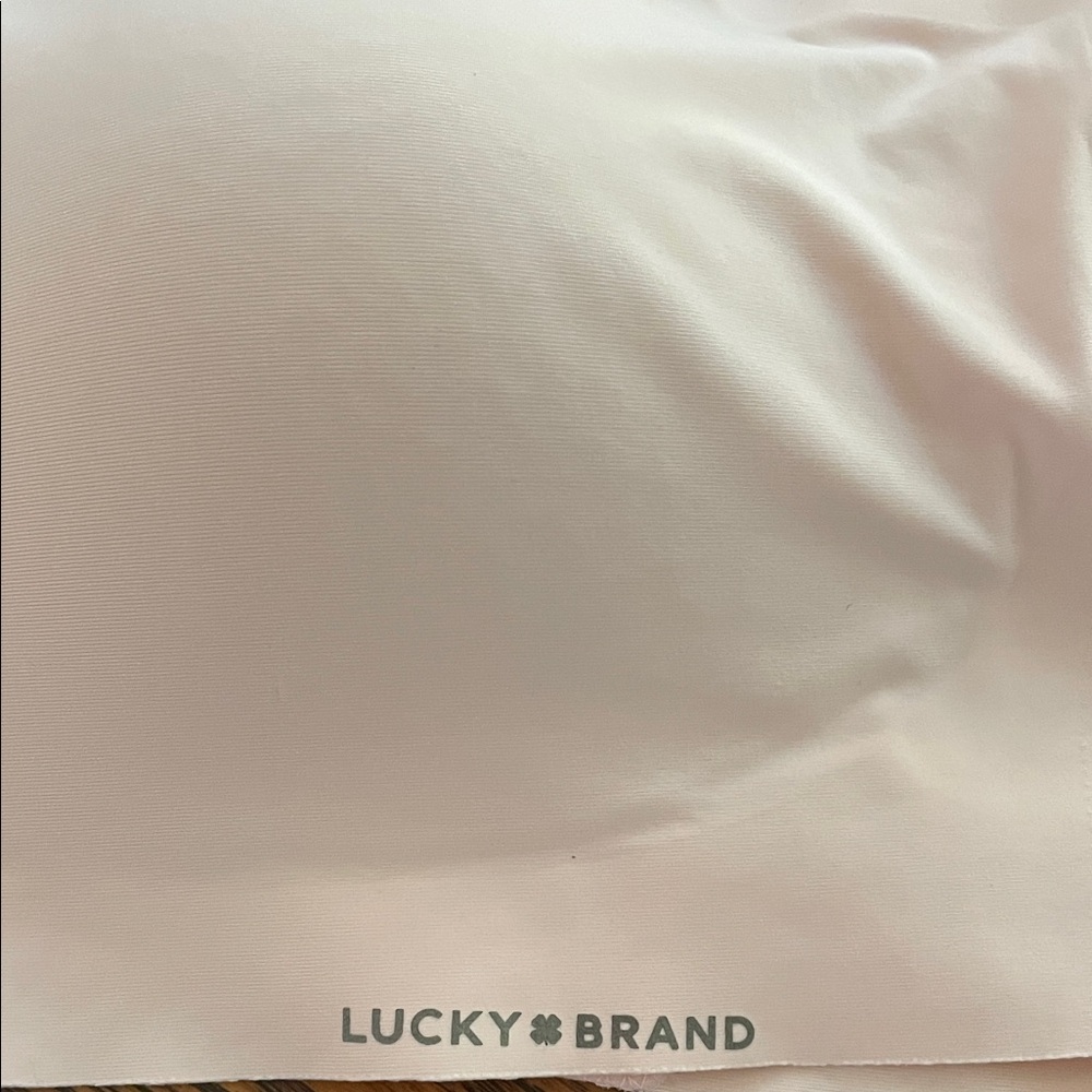 Lucky Brand Light Pink Seamless Bralette - Picture 4 of 4